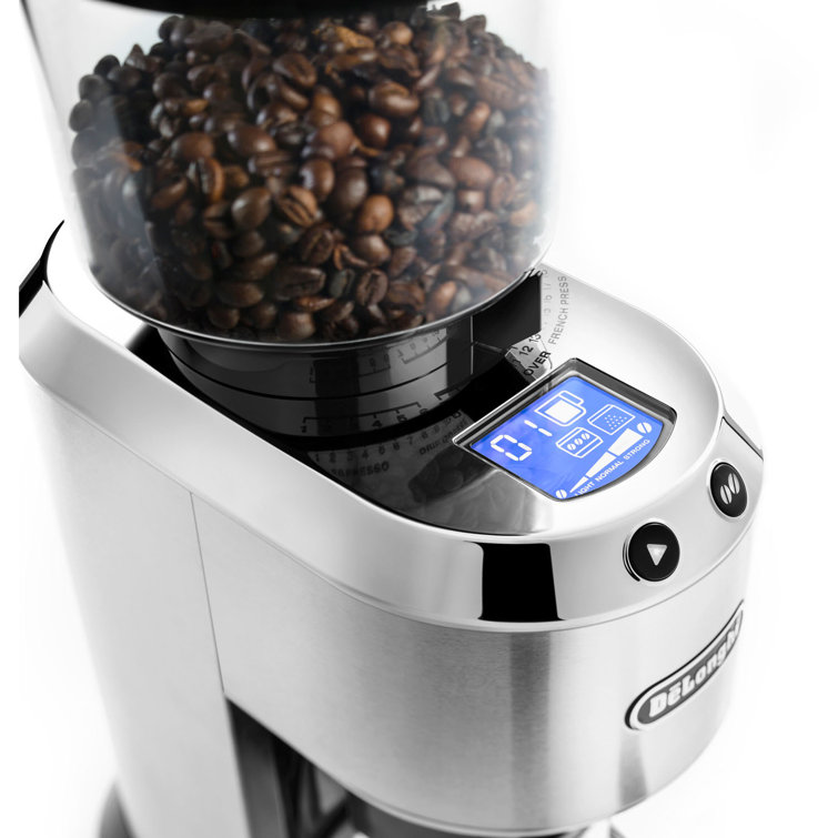 De'Longhi Dedica Conical Burr Grinder with Portafilter